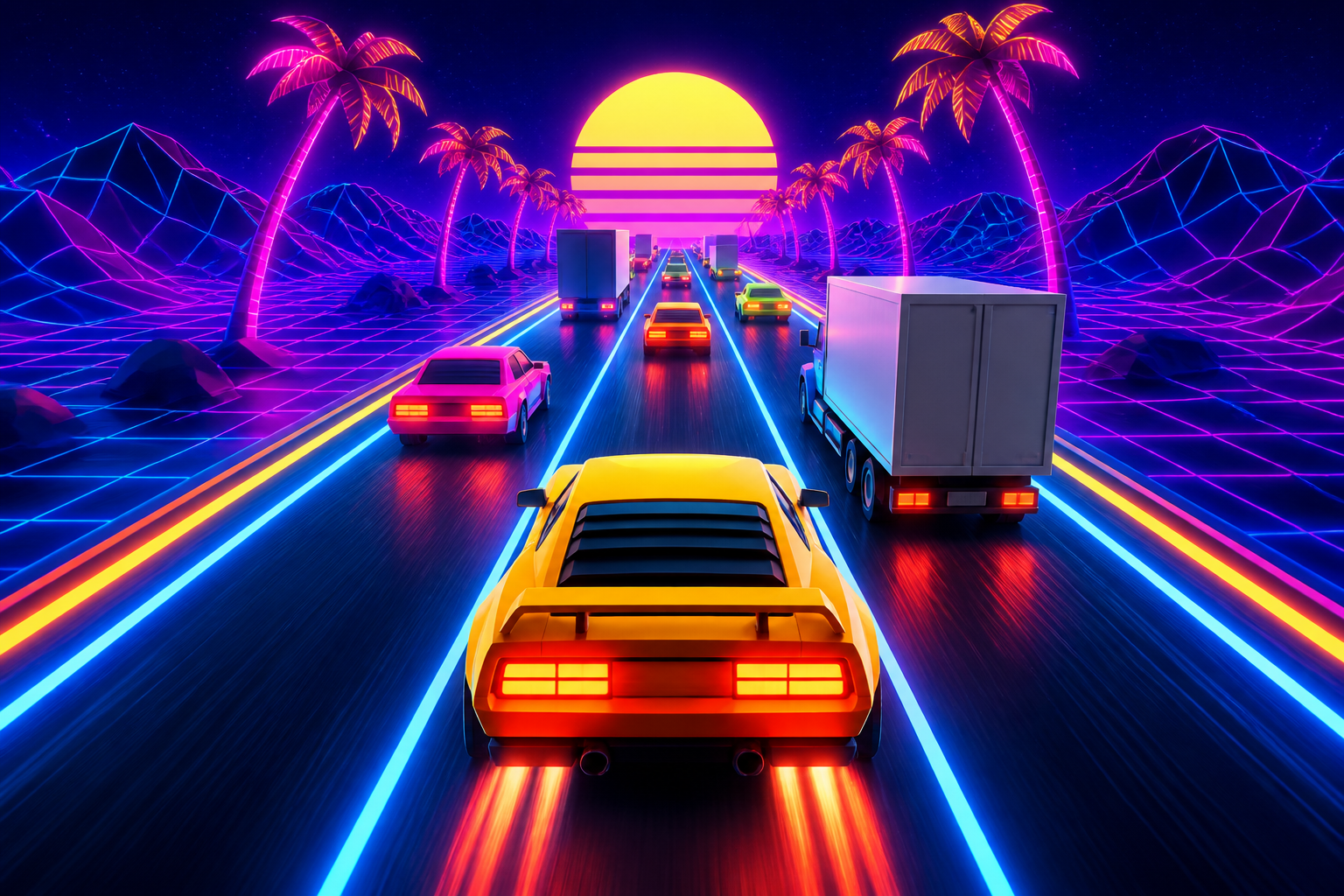 Traffic Run Online